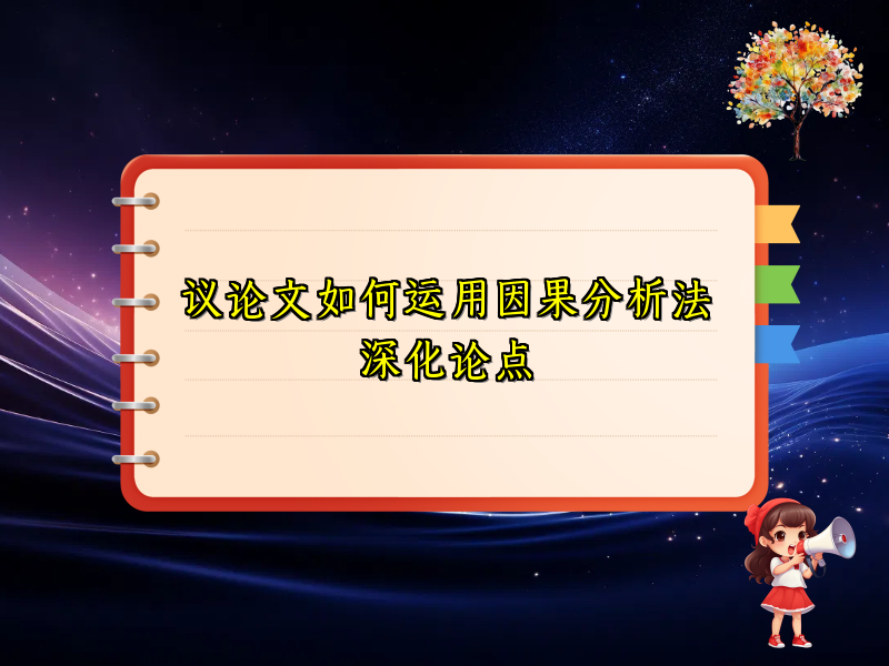 议论文如何运用因果分析法深化论点 议论文如何运用因果分析法深化论点